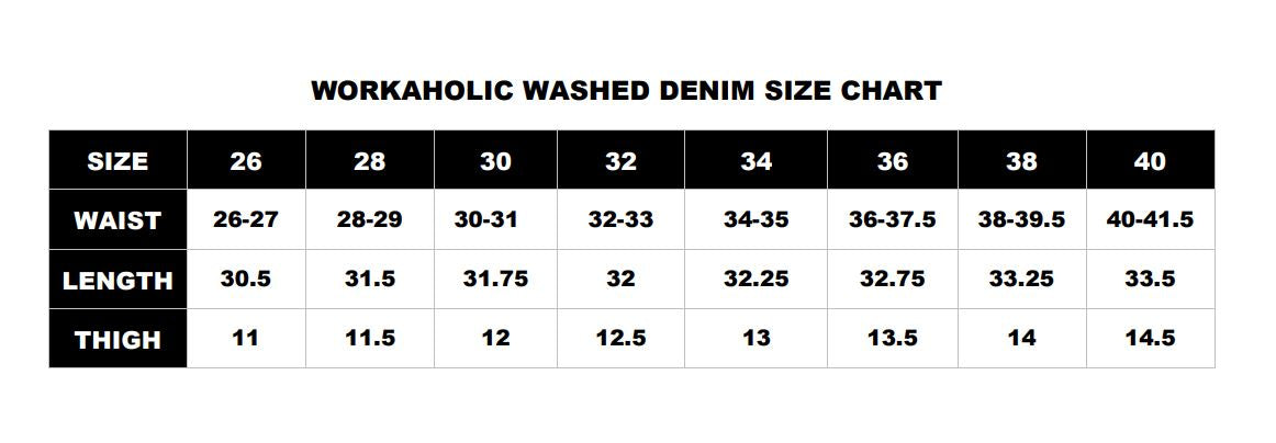 Workaholic Wash Denim Pants